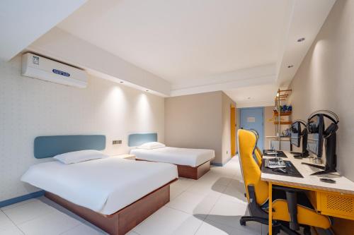 Imagen de la habitación del 网鱼电竞酒店（竹山路地铁站店）. Foto 19