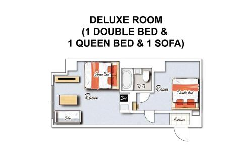 Imagen de la habitación del マンゴーホテル宮崎. Foto 13
