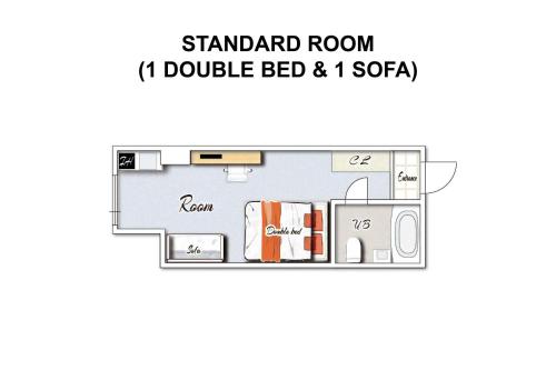 Imagen de la habitación del マンゴーホテル宮崎. Foto 14