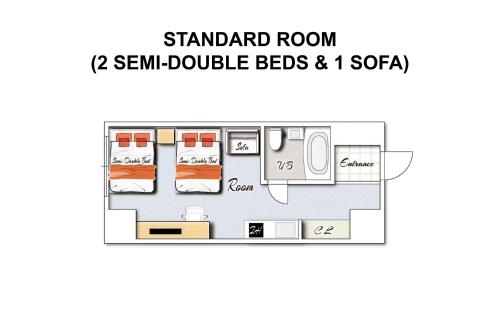 Imagen de la habitación del マンゴーホテル宮崎. Foto 15