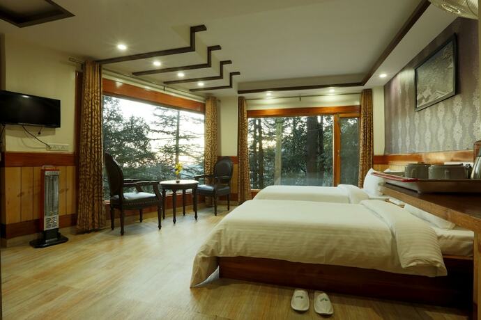 Imagen de la habitación del 1 Br Boutique Stay In Near Jakhu Temple, Shimla (e. Foto 11