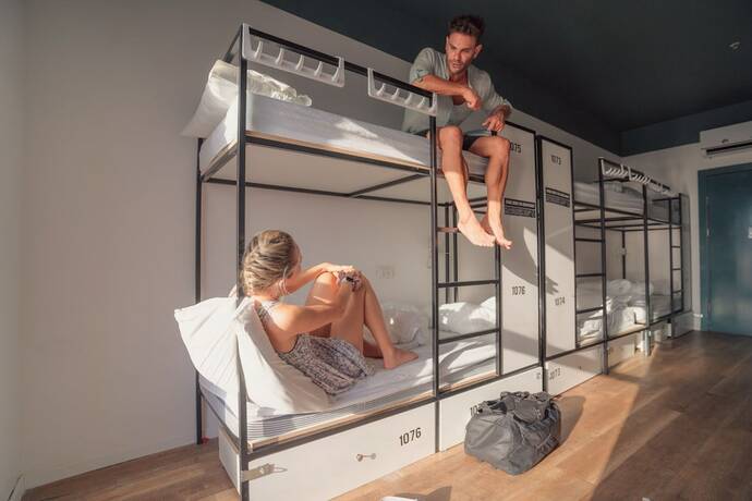 Imagen de la habitación del 180 Boutique Hostel. Foto 16