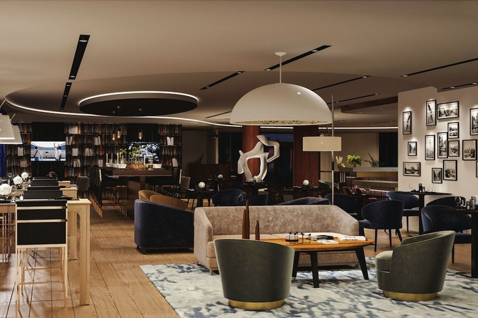 Imagen del bar/restaurante del AC Hotel Saint-Julien-en-Genevois. Foto 4