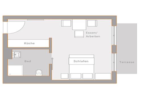 Imagen de la habitación del ADAPT Apartments Braunschweig. Foto 4