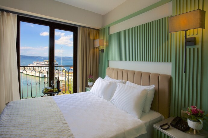 Imagen de la habitación del ASPEN HOTEL &Ccedil;ANAKKALE. Foto 15