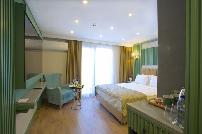 Imagen de la habitación del ASPEN HOTEL &Ccedil;ANAKKALE. Foto 17