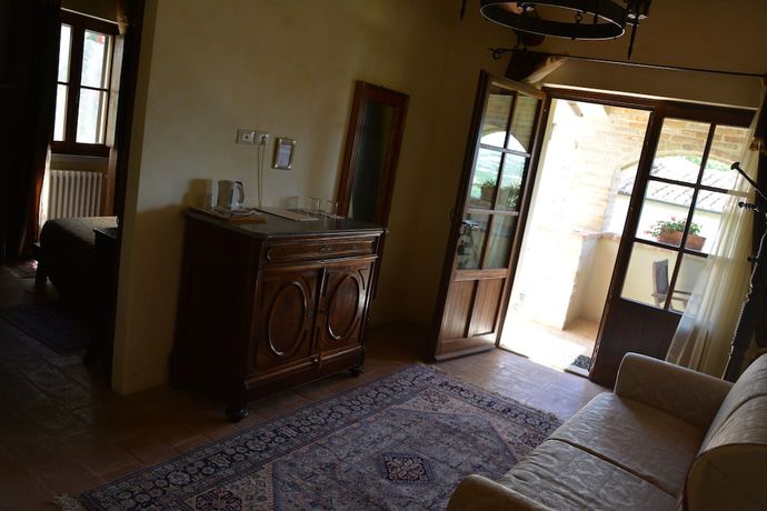 Imagen de la habitación del Abbazia San Faustino Residenza d\'Epoca. Foto 17