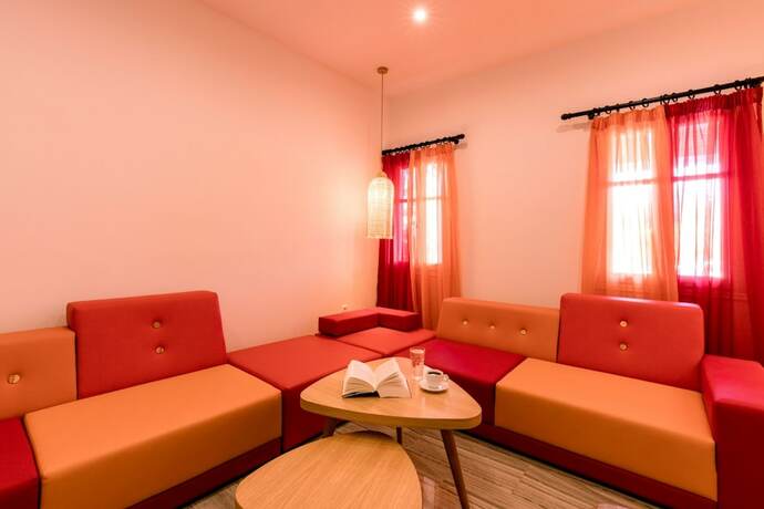 Imagen de los interiores del Acqua Vatos Paros Hotel. Foto 19