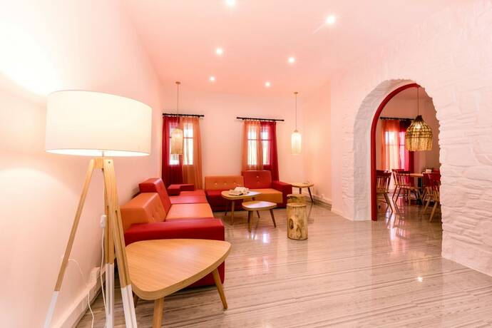 Imagen de los interiores del Acqua Vatos Paros Hotel. Foto 20