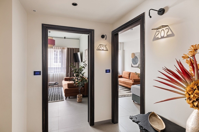 Imagen de la habitación del Airio Athens Suites. Foto 6