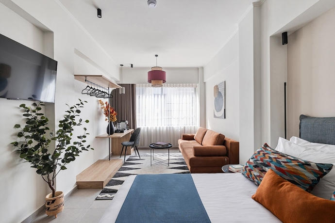 Imagen de la habitación del Airio Athens Suites. Foto 11