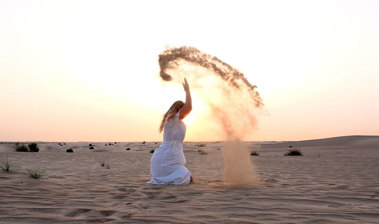 Imagen general del Al Marmoom Oasis Camping and Experiences. Foto 3