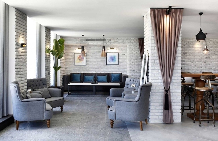 Imagen del bar/restaurante del Alacati Port Ladera Hotel - Adults Only. Foto 3