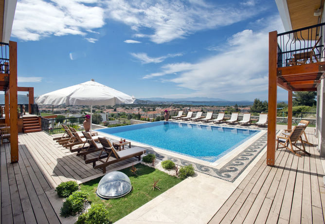 Imagen de la habitación del Alacati Villa Renk. Foto 5