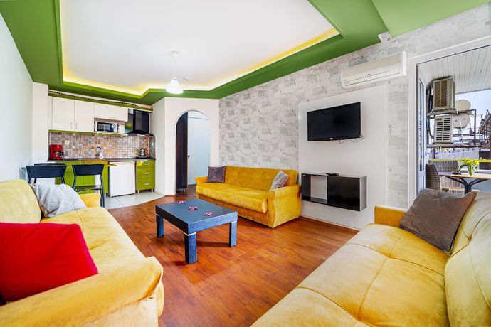 Imagen de la habitación del Alanya Damlatas Apart Hotel. Foto 2
