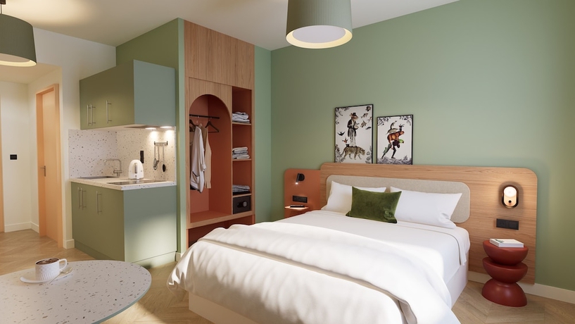 Imagen de la habitación del All Suites Appart H&ocirc;tel. Foto 9
