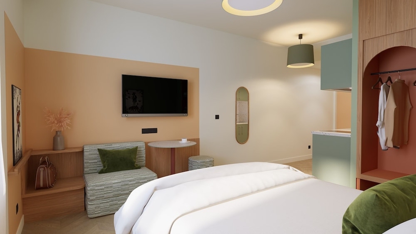 Imagen de la habitación del All Suites Appart H&ocirc;tel. Foto 10