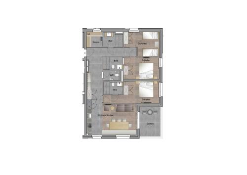 Imagen de la habitación del Almresort Sonnenalpe. Foto 20