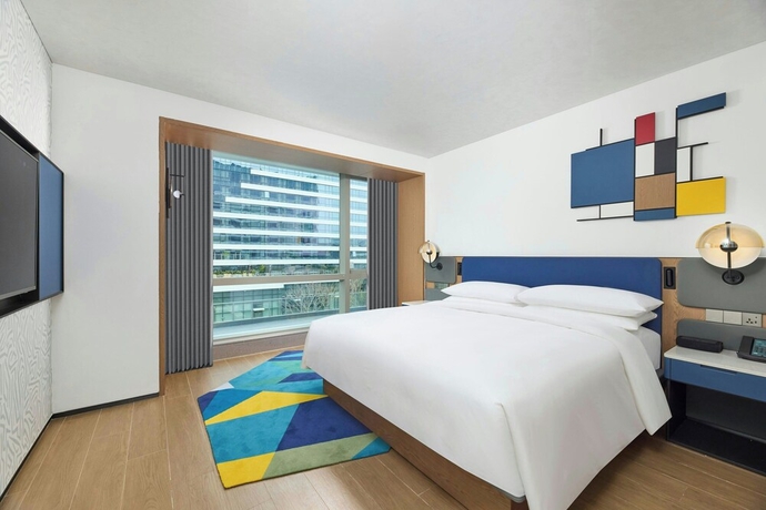 Imagen de la habitación del Aloft Xiamen Xiangan. Foto 6