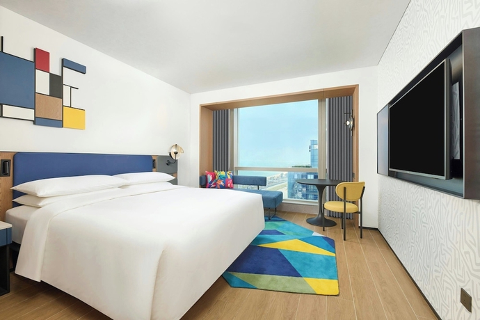 Imagen de la habitación del Aloft Xiamen Xiangan. Foto 9