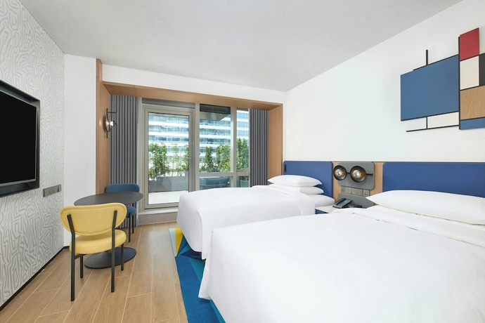 Imagen de la habitación del Aloft Xiamen Xiangan. Foto 10