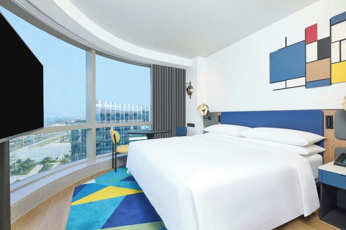 Imagen de la habitación del Aloft Xiamen Xiangan. Foto 14