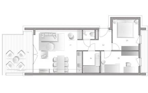 Imagen de la habitación del Alpenrock Appartements By Schladming-appartements. Foto 14