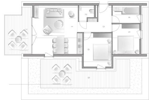 Imagen de la habitación del Alpenrock Appartements By Schladming-appartements. Foto 15