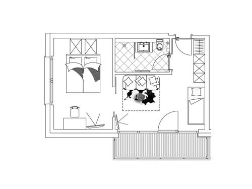 Imagen de la habitación del Alpslodge Life.style.hotel.fiss. Foto 9