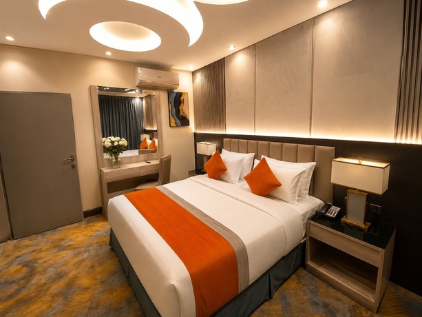 Imagen de la habitación del Aman Hotel ALmaali. Foto 2