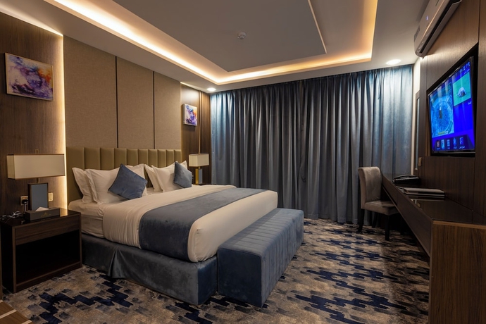 Imagen de la habitación del Aman Hotel Almhalh. Foto 8