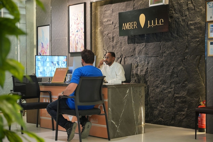 Imagen de los interiores del Amber Serviced Apartments, Al Aziziyah, Riyadh. Foto 14
