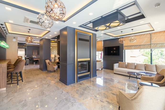 Imagen de los interiores del Amossia Elit Butik Otel. Foto 18
