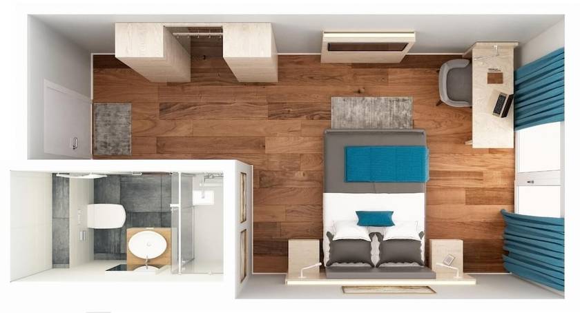 Imagen de la habitación del Amper Art Hotel. Foto 16
