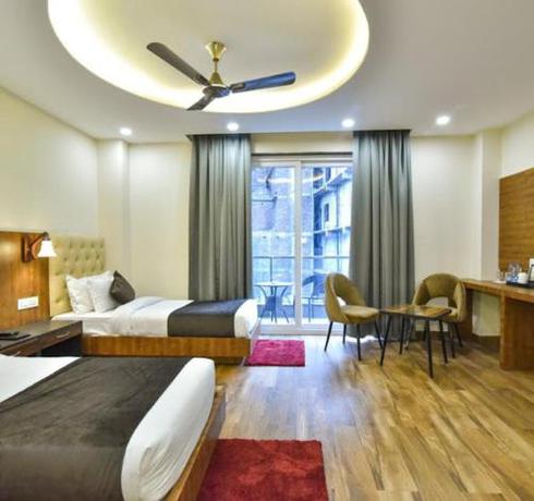 Imagen de la habitación del Anandam Hotel Dharamshala. Foto 19