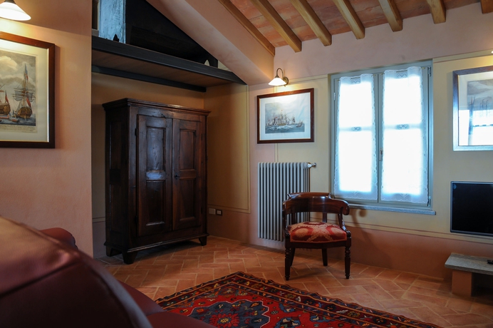Imagen de los interiores del Antica Locanda Sanpietro. Foto 4