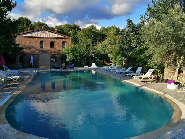 Imagen de la piscina del Antik Manastir Butik Otel. Foto 17