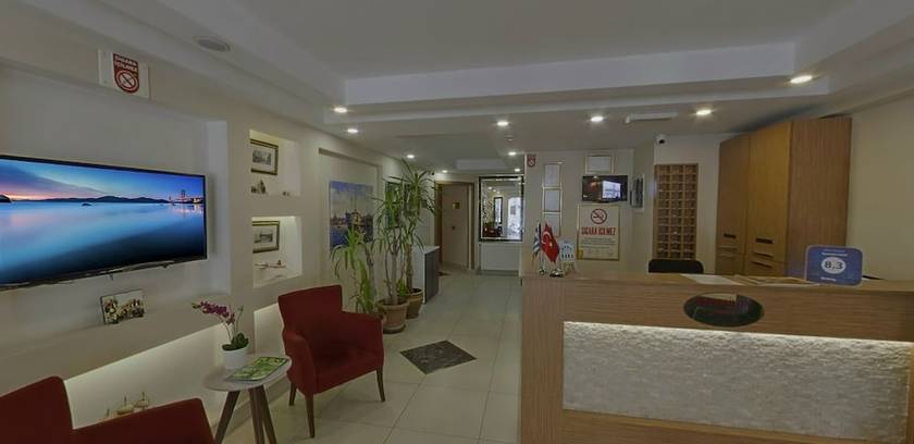 Imagen de los interiores del Apameia Hotel. Foto 18