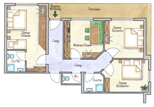 Imagen general del Apart Florida. Foto 6