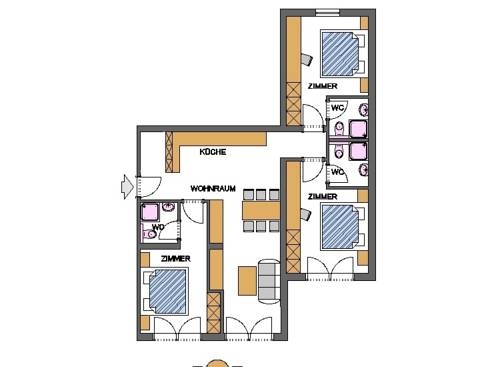 Imagen general del Apart Sunshine. Foto 2