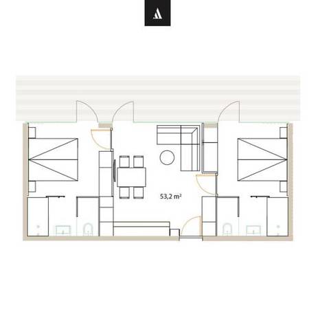 Imagen de la habitación del Apart6580. Foto 4