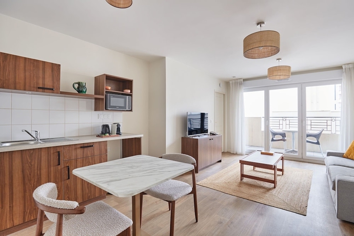 Imagen de la habitación del ApartHotel Paris Levallois Maurice Ravel. Foto 7
