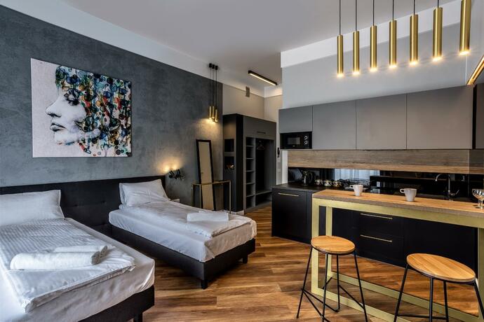 Imagen general del Apartamenty Nowa Kamienica Częstochowa Centrum Szymanowskiego 22A. Foto 17