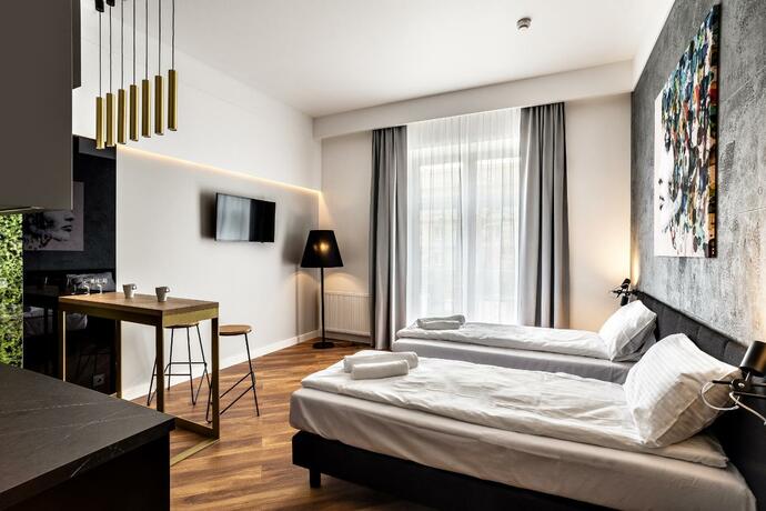 Imagen general del Apartamenty Nowa Kamienica Częstochowa Centrum Szymanowskiego 22A. Foto 21