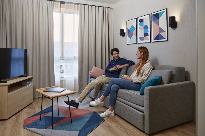 Imagen de la habitación del Aparthotel Adagio Heidelberg. Foto 7