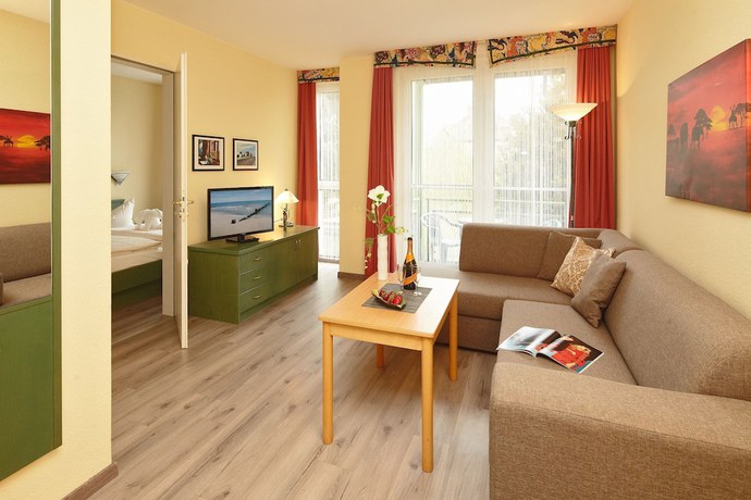 Imagen de la habitación del Aparthotel Tropenhaus Bansin. Foto 15