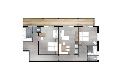 Imagen de la habitación del Apartmenthaus Gurglhof. Foto 5