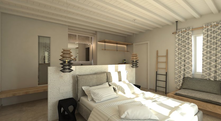 Imagen de la habitación del Apiro Mykonos. Foto 2