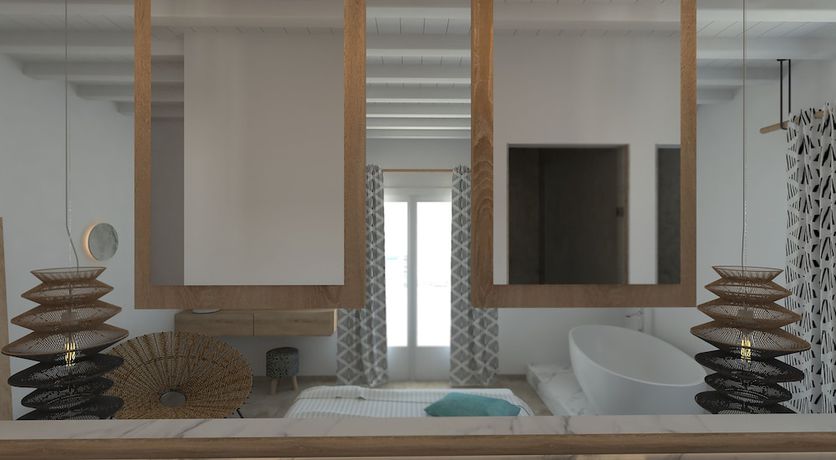 Imagen de la habitación del Apiro Mykonos. Foto 6