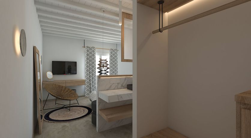 Imagen de la habitación del Apiro Mykonos. Foto 13